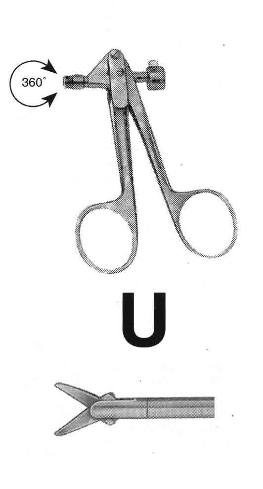 İZOLESİZ MAKAS U MODEL SAPLI ÇAP : 5MM L:36CM